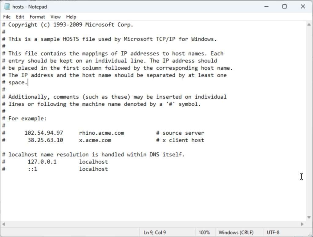 hosts-file