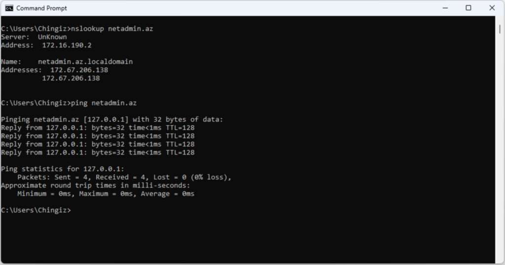 check-ip-of-the-host